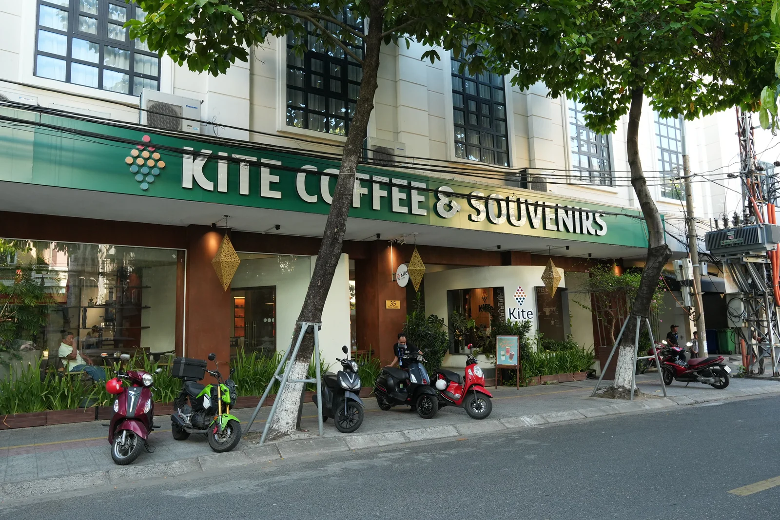 Không gian Kite Coffee tại Đà Nẵng